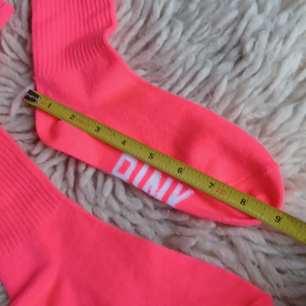 Pink knee socks